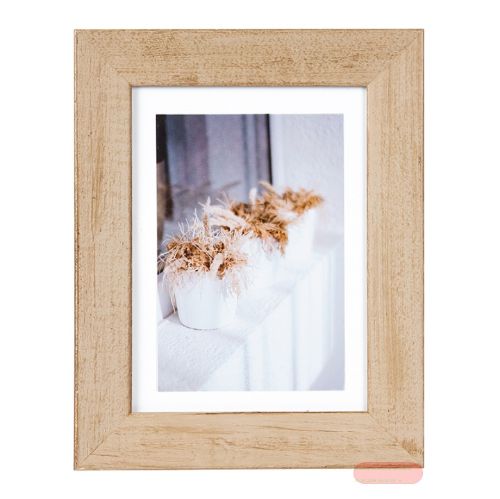 Bild von Bilderrahmen für Bildformat 13x18cm, MDF, Mantua natur - VE 3