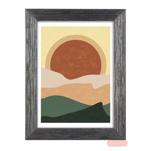 Bild von Bilderrahmen für Bildformat 13x18cm, MDF, Zoe schwarz - VE 6