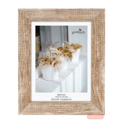 Bild von Bilderrahmen für Bildformat 15x20cm, MDF, Mantua natur - VE 3
