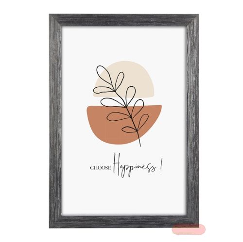 Bild von Bilderrahmen für Bildformat 20x30cm, MDF, Zoe schwarz - VE 3