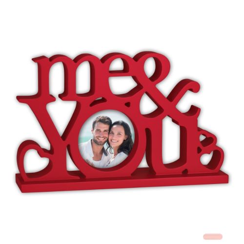 Bild von Bilderrahmen Holz Herz Samantha 10x10 (31x19x5), VR244 - VE 2