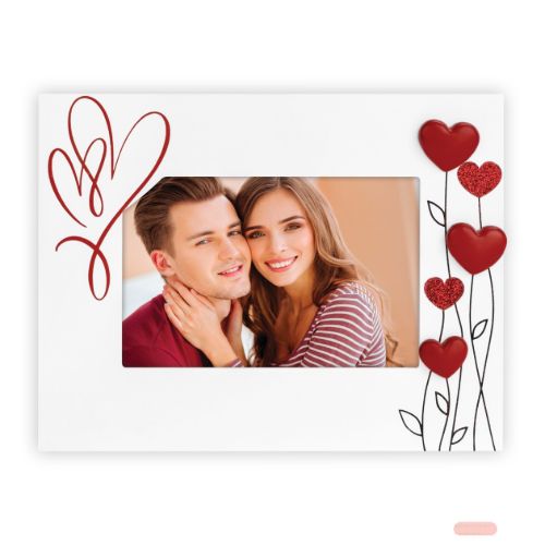 Bild von Bilderrahmen Holz Hilda H Fotos 10x15cm, Herzen, DX4746 - VE 3