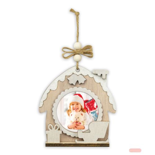 Bild von Bilderrahmen Hängedekoration Hazel D 6x6cm, LK56D, Beutel Headercard - VE 3