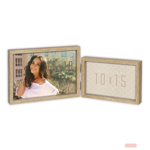 Bild von Bilderrahmen Holz Basilea 2H 1x10x15 1x13x18 (36x14,5) XN2365 - VE 3