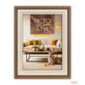 Bild von Bilderrahmen Holz Bologna brown 13x18, BG857B - VE 3