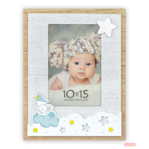 Bild von Bilderrahmen Holz Ilaria blue 10x15cm, VG846B - VE 3