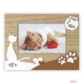 Bild von Bilderrahmen Holz Isidro 10x15cm, Katzen, ZX864 - VE 3
