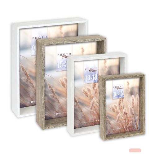 Bild von Bilderrahmen Holz Kit Varese - 4er Set, 10x15/13x18/15x20/20x25, XD429 - VE 2