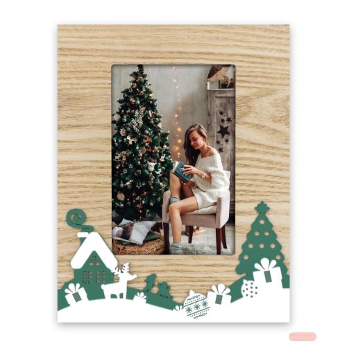 Bild von Bilderrahmen Holz Kloster Fotos 10x15cm, ZT9846 - VE 3