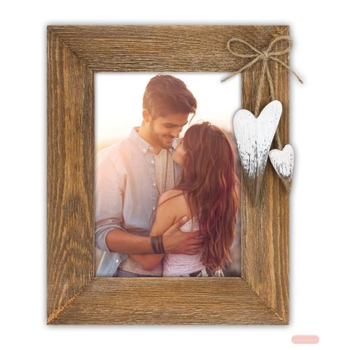 Bild von Bilderrahmen Holz Lille Brown für Foto 13x18cm, RE757B - VE 3