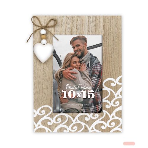Bild von Bilderrahmen Holz Luisa Vertical 10x15cm, DR7946 - VE 3