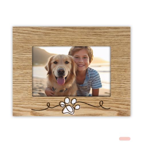 Bild von Bilderrahmen Holz Manolo 10x15cm, Hunde, ZX664 - VE 3
