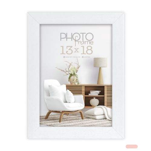 Bild von Bilderrahmen Holz Marconi 10x15cm white, WL464W - VE 3