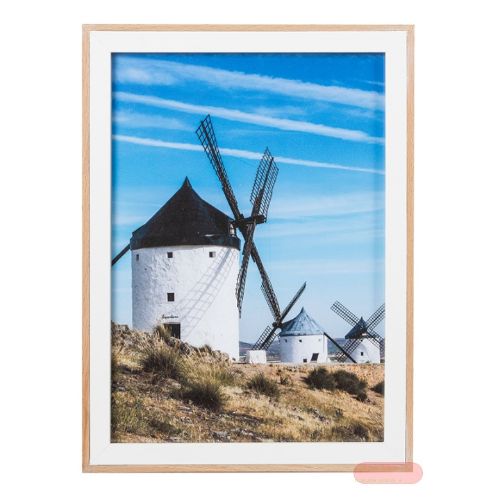 Bild von Bilderrahmen für Foto Bildformat 20x30cm, MDF, Ava weiss/natur