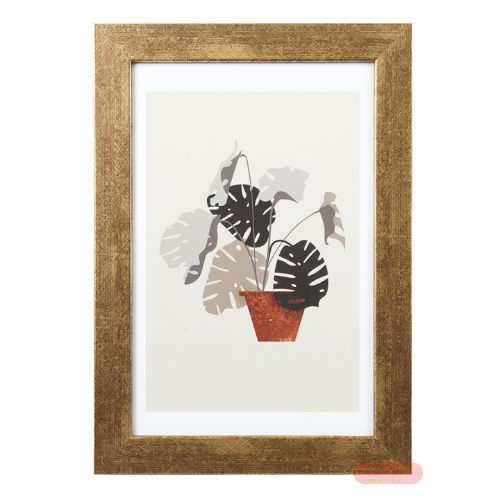 Bild von Bilderrahmen für Foto Bildformat 20x30cm, MDF, Ian gold - VE 2