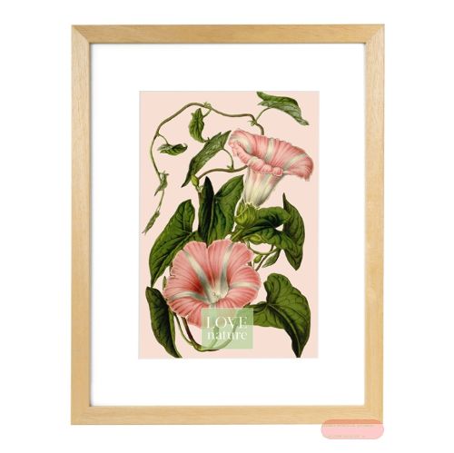 Bild von Bilderrahmen für Foto Bildformat 30x40/20x30cm, Holz, Rustiq natur - VE 2