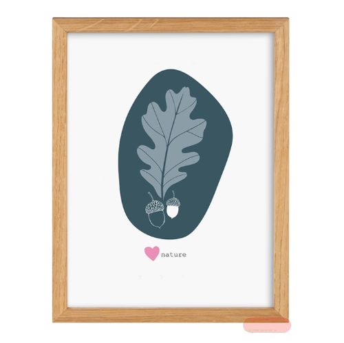 Bild von Bilderrahmen für Foto Bildformat 30x40cm, Eichenholz, Solid Oak - VE 2