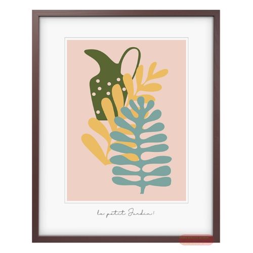 Bild von Bilderrahmen für Foto Bildformat 40x50cm, Holz, Aura Taupe - VE 2