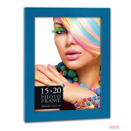 Bild von Bilderrahmen Holz Mexico 4 blau, 10x15, V88464 - VE 3