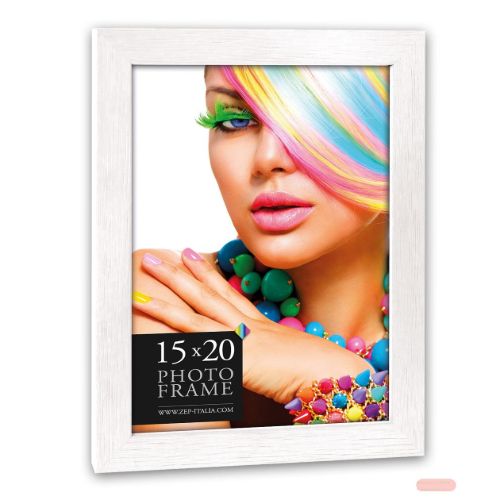 Bild von Bilderrahmen Holz Mexico 5 weiss, 13x18, ZP20-078, V88575 - VE 3