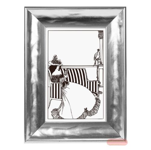 Bild von Bilderrahmen für Foto Bildformat 10x15cm, Kunststoff, Destello silber - VE 3