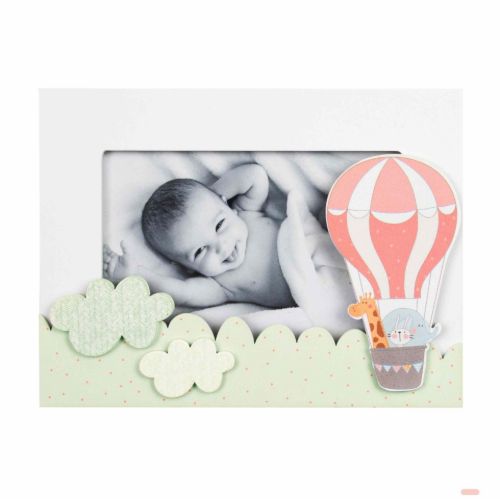 Bild von Bilderrahmen für Foto Bildformat 10x15cm, MDF, Ballonfahrt - VE 3