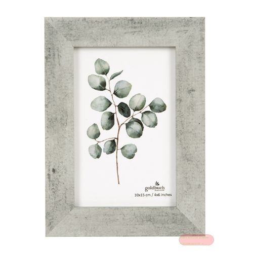 Bild von Bilderrahmen für Foto Bildformat 10x15cm, MDF, Concrete Beton - VE 3