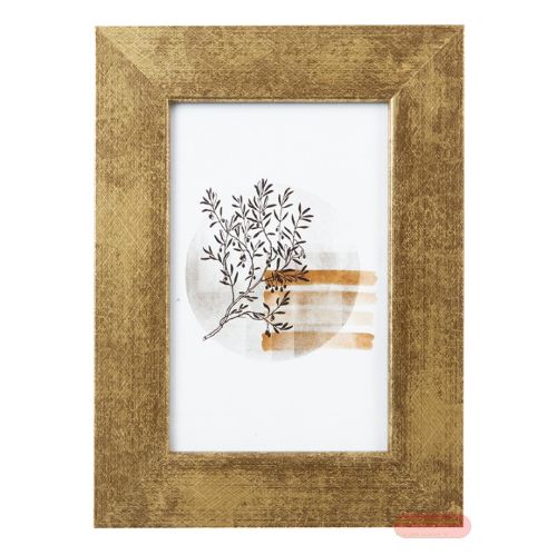 Bild von Bilderrahmen für Foto Bildformat 10x15cm, MDF, Ian gold - VE 3