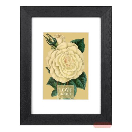 Bild von Bilderrahmen für Foto Bildformat 13x18/9x13cm, Holz, Rustiq black - VE 3