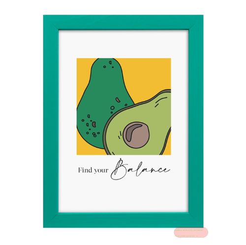 Bild von Bilderrahmen für Foto Bildformat 13x18cm, Holz, Lunaro green - VE 3