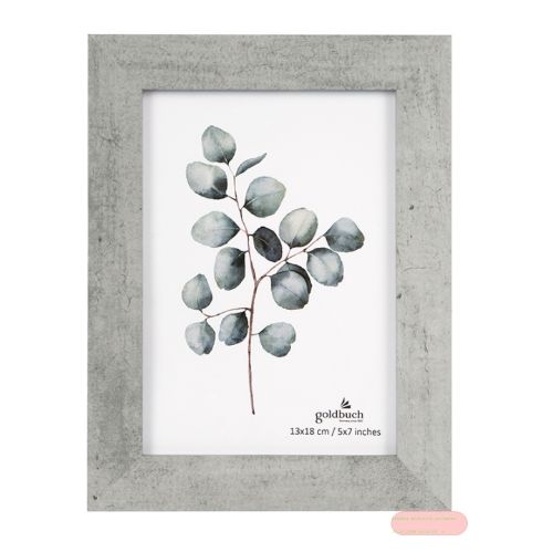 Bild von Bilderrahmen für Foto Bildformat 13x18cm, MDF, Concrete Beton - VE 3
