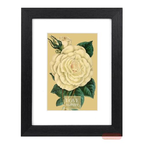 Bild von Bilderrahmen für Foto Bildformat 15x20/10x15cm, Holz, Rustiq black - VE 3