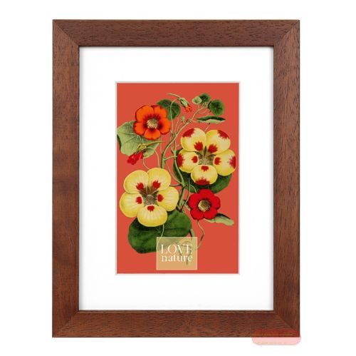 Bild von Bilderrahmen für Foto Bildformat 15x20/10x15cm, Holz, Rustiq brown - VE 3