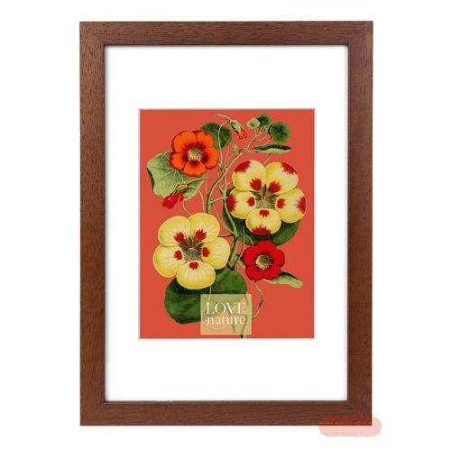 Bild von Bilderrahmen für Foto Bildformat 20x30/15x20cm, Holz, Rustiq brown - VE 2