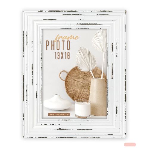 Bild von Bilderrahmen Holz Orly white, für 1 Foto 20x30cm, TW423 - VE 2