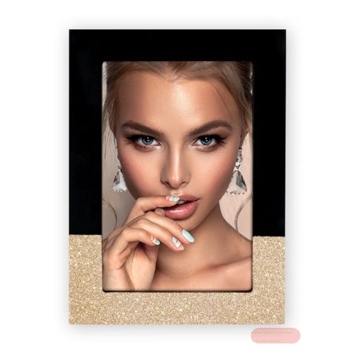 Bild von Bilderrahmen Holz, für Foto 13x18cm, Morgex schwarz, ZA957B - VE 3