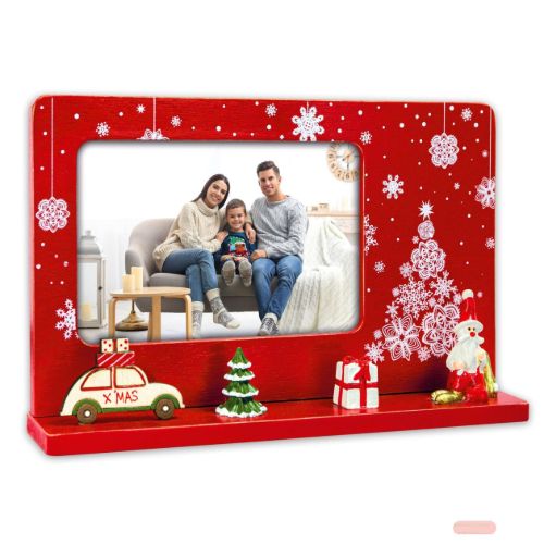 Bild von Bilderrahmen Holz Albus 10x15 (23,5x5 h15) LS1246 - VE 3