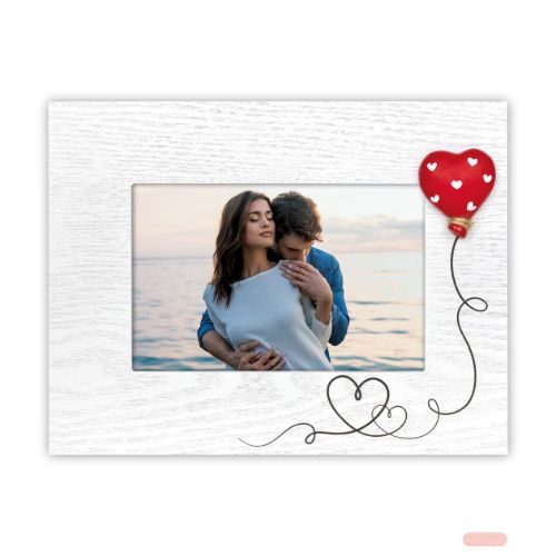 Bild von Bilderrahmen Holz Felicia horizontal 10x15cm, Herzen, EA564H - VE 3