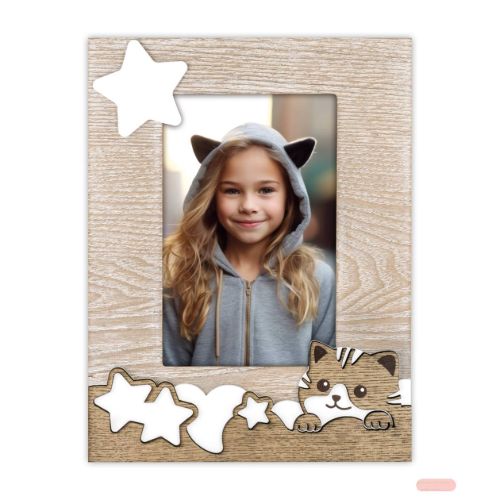 Bild von Bilderrahmen Holz Figaro 10x15cm, NB5846 - VE 3