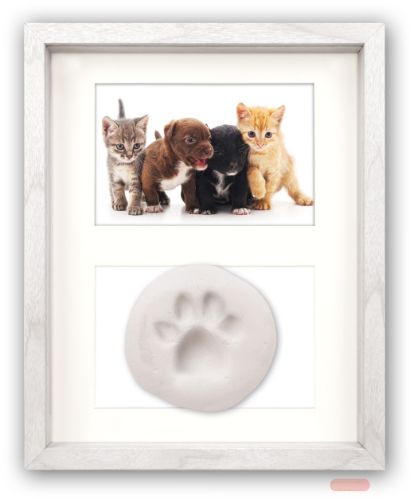 Bild von Bilderrahmen Holz Gand mit Modeliermasse, Hunde & Katzen, 10x15cm (22x27cm), ZW946 - VE 3