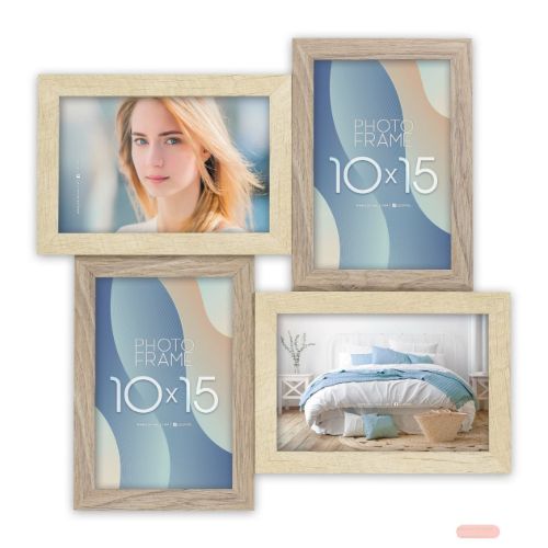 Bild von Bilderrahmen Holz Oberg 4Q 4x10x15 (32X32), DT987 - VE 2