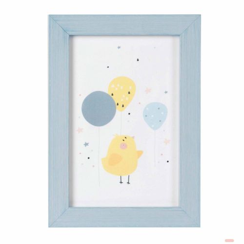 Bild von Bilderrahmen MDF für Foto Bildformat 10x15cm, light blue - VE 3