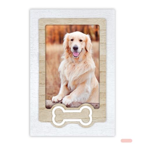 Bild von Bilderrahmen Holz Osso 10x15cm, Hunde, ZX2346 - VE 3