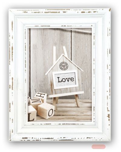 Bild von Bilderrahmen Holz Rivoli white, für 1 Foto 20x30cm, weiss, SY923W - VE 2