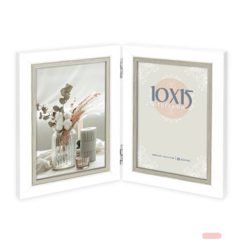 Bild von Bilderrahmen Holz Sion 2Q 2x13x18 (34x37) CD787 - VE 3