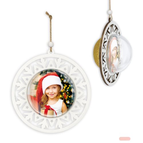 Bild von Bilderrahmen Holz Solna gold 7x7cm, LG67G - VE 3