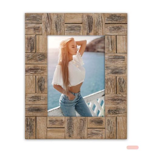 Bild von Bilderrahmen Holz Stoccarda für Foto 13x18cm, RE6757 - VE 3