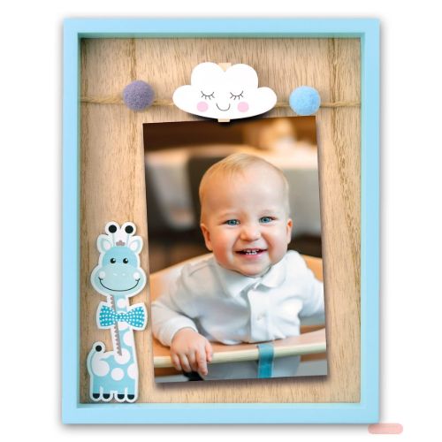 Bild von Bilderrahmen Holz Ryan Blue, 10x15, VG546B - VE 3