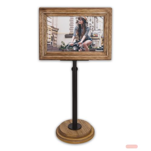 Bild von Bilderrahmen Holz Viterbo H 10x15cm (18x36cm), BV64H - VE 2