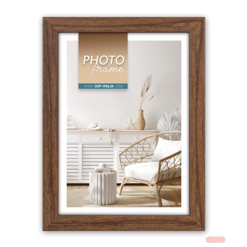 Bild von Bilderrahmen Holz Vivan 8 braun 30x40, V33348 - VE 2